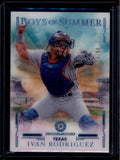 2025 Panini Boys of Summer Blue 21 Ivan Rodriguez 29/99