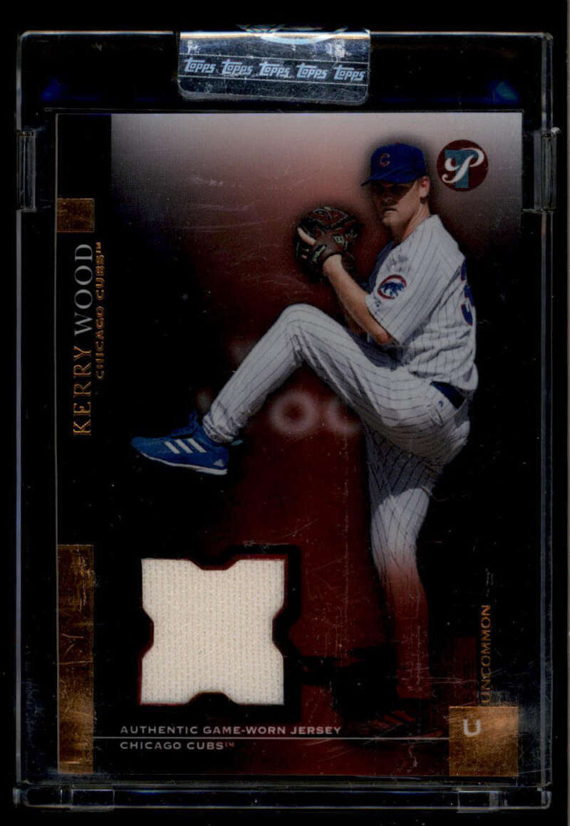 SOLD 174527 2005 Topps Pristine Uncirculated Bronze 154 Kerry Wood Jersey 70/100 Uncommon