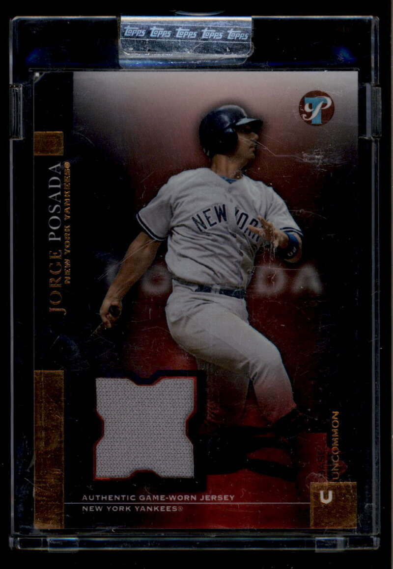 SOLD 174528 2005 Topps Pristine Uncirculated Bronze 149 Jorge Posada Jersey 68/100 Uncommon