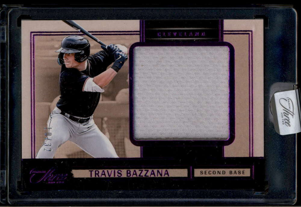 2025 Panini Three and Two Prospect Swatches Travis Bazzana RC Jumbo Jersey 10/32