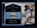 2022 ITG Used Sports Hall Fame Caliber Materials Silver Sammy Sosa Jersey 19/25