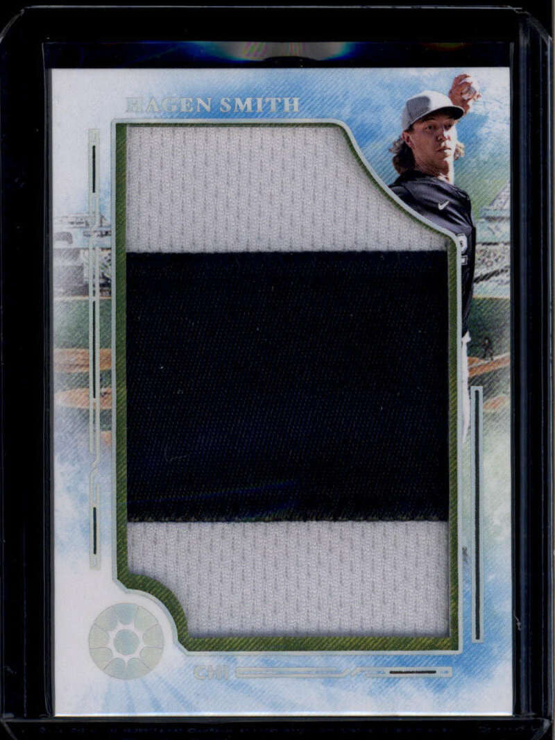SOLD 174579 2025 Panini Boys of Summer Massive Materials 22 Hagen Smith RC Jumbo Patch 3/10