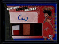 2019-20 Absolute Tools of the Trade 6 Coby White RC Triple Ball Patch Auto 21/25