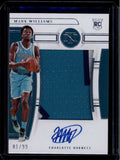 2022-23 Panini National Treasures 115 Mark Williams Rookie Patch Auto 1/99
