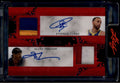 2023 Leaf Superlative Signature Memorabilia Curry Iverson Dual Patch Auto 3/5