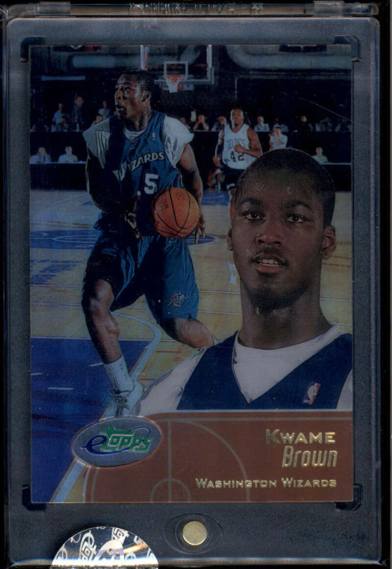 2001 eTopps 54 Kwame Brown Rookie /2640