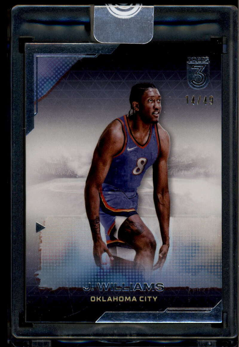 2023-24 Topps 3 24 Jalen Williams 14/49