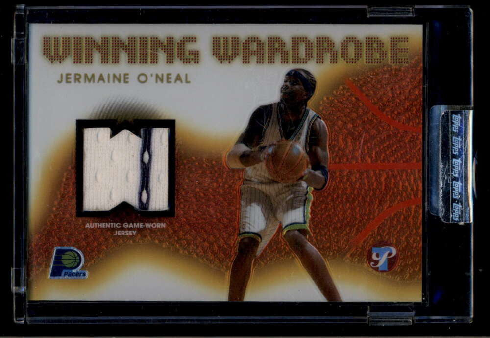 2004-05 Topps Pristine Winning Wardrobe Refractor Jermaine O'Neal Jersey 10/25