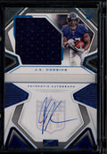 DELETE 174659 2020 Panini Playbook Platinum 213 J. K. Dobbins Rookie Booklet Jersey Auto 27/49