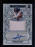2024 Panini Obsidian Rookie Autographs Contra 220 Audric Estime RC Patch Auto