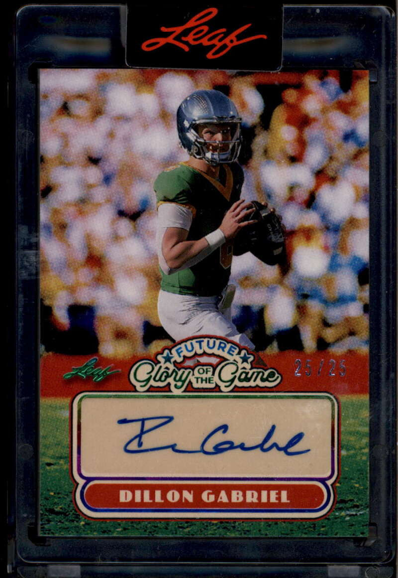 2025 Leaf Glory of the Game Future Glory Autographs Dillon Gabriel RC Auto 25/25