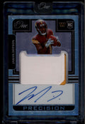 2022 Panini One Precision Rookie Autographs 309 Jahan Dotson RC Patch Auto 6/75