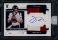 2021 Panini One 49 Davis Mills Rookie Dual Patch Auto 186/199