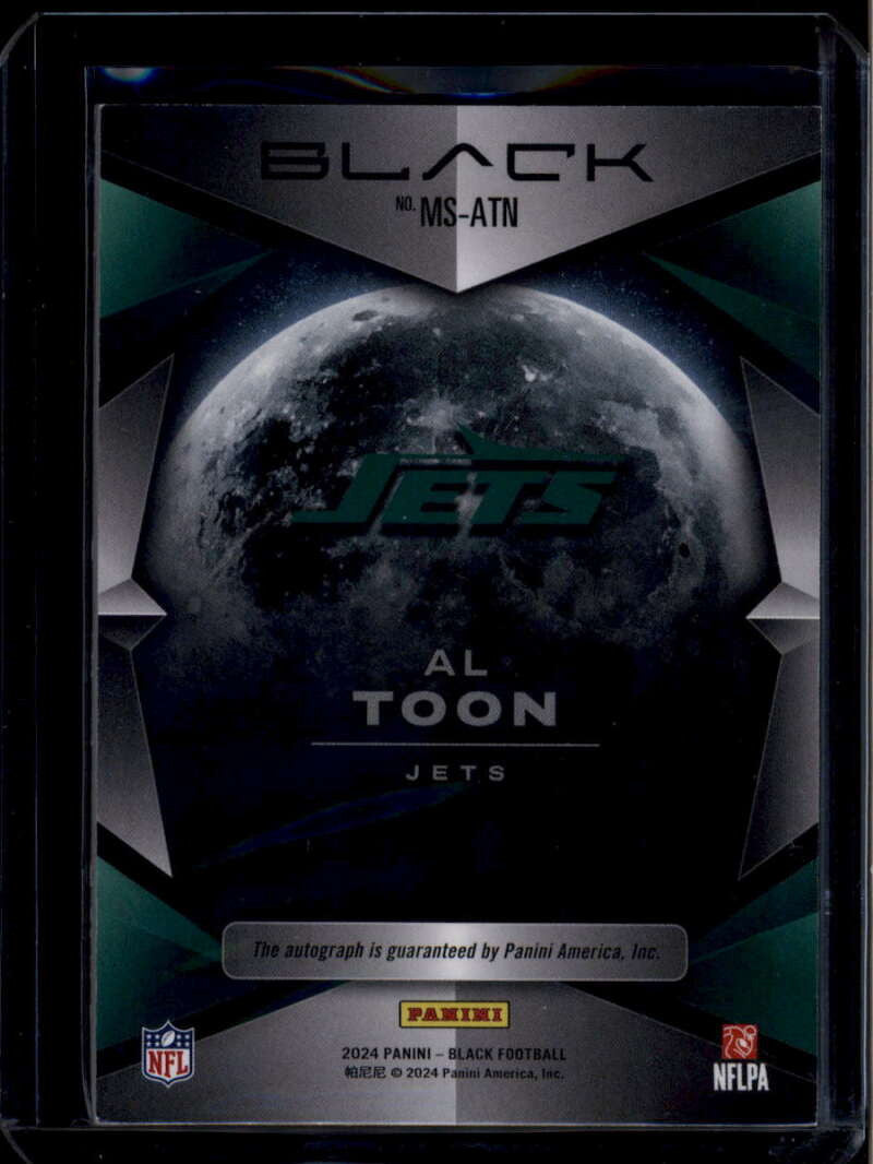 2024 Panini Black Midnight Signatures 18 Al Toon Auto 85/99