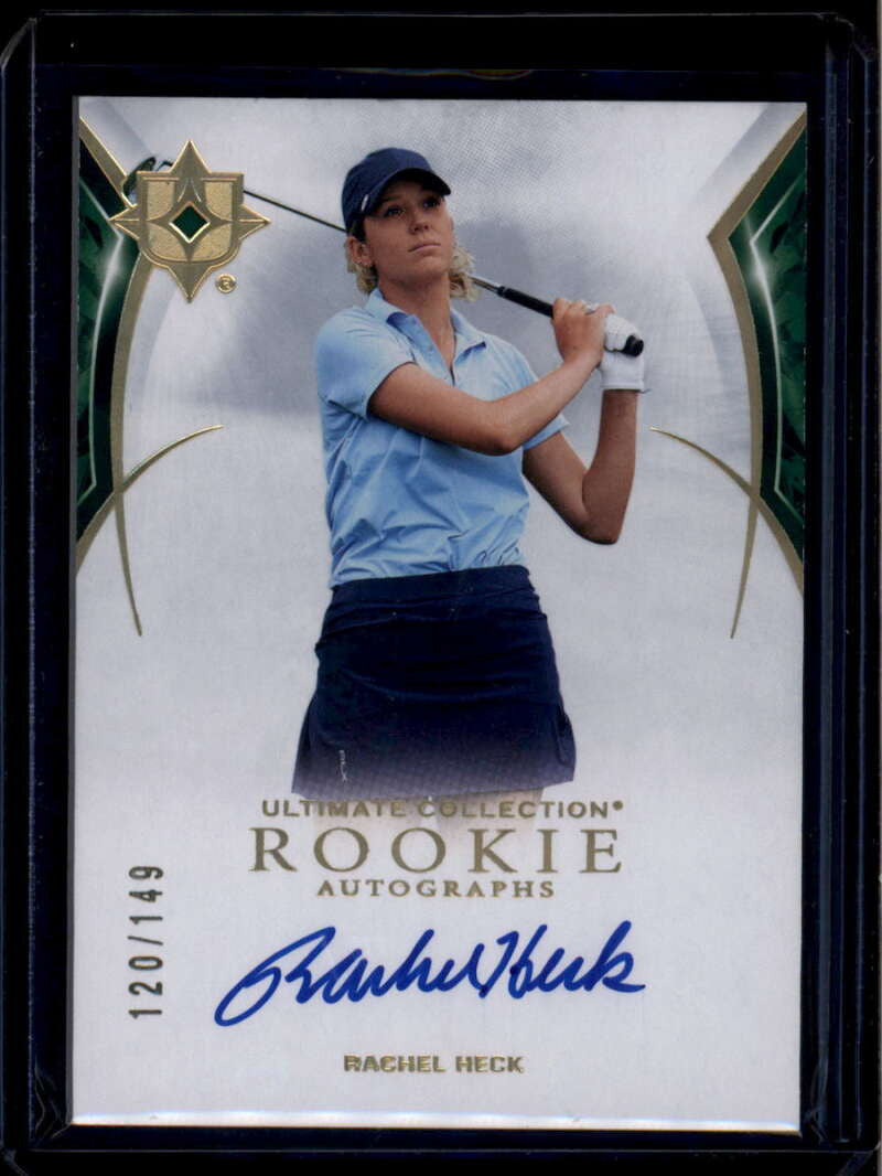 2024 Upper Deck Portfolio Ultimate Rookie Autographs Rachel Heck RC Auto 120/149