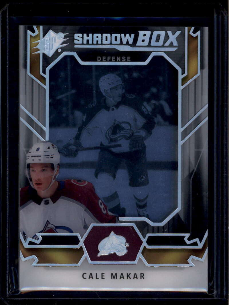 2021-22 SPx Shadow Box sb27 Cale Makar