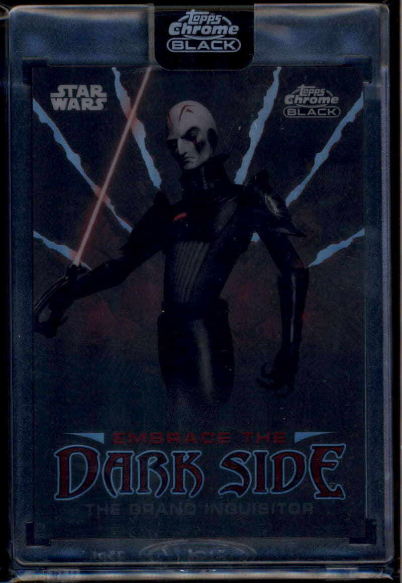 2024 Topps Chrome Black Star Wars Embrace the Dark Side ed8 The Grand Inquisitor