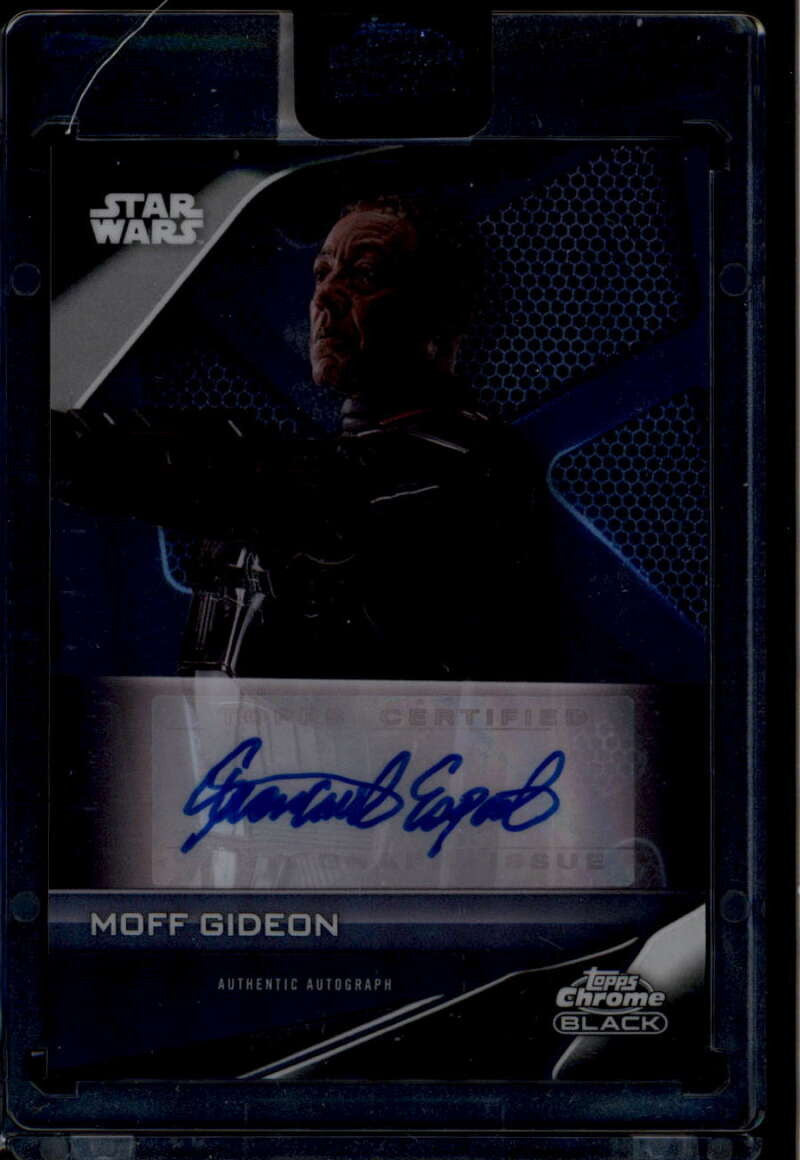 2023 Topps Chrome Black Star Wars Autographs AGE Giancarlo Esposito Auto Gideon