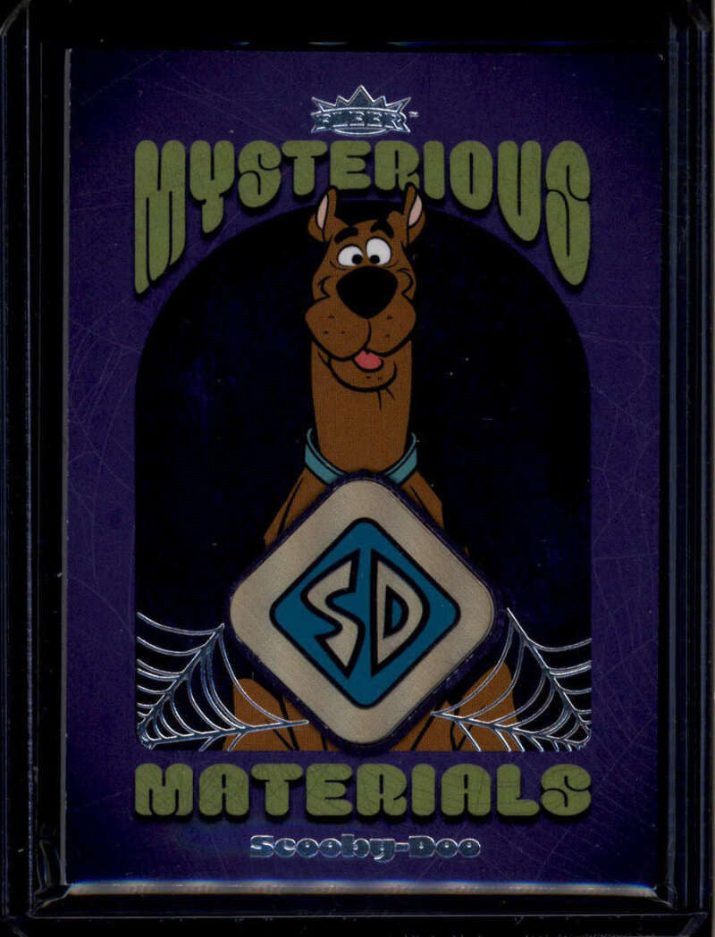 2025 Fleer Scooby-Doo Mysterious Material my8 Scooby-Doo Gold Dog Tag Relic