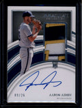 DELETE 174931 2022 Immaculate Autographs Jersey Number 106 Aaron Ashby RC Patch Auto 9/26