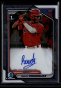 DELETE 174933 2024 Bowman Chrome Prospect Autographs CPARR Raudi Rodriguez Rookie Auto