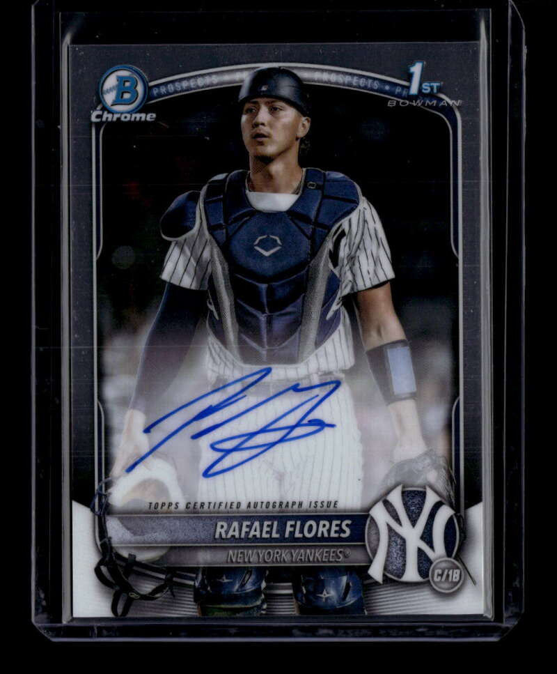 2025 Bowman Chrome Prospect Autographs CPARF Rafael Flores Rookie Auto