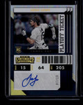 2022 Panini Chronicles Contenders Rookie Playoff Ticket Josh Lowe RC Auto 7/18