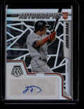 2022 Panini Mosaic Rookie Autographs 8 Jarren Duran Rookie Auto
