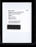 DELETE 175002 2025 National Treasures Clutch Factor Signature 12 Matt Shaw RC Jersey Auto /99