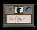 2001 SP Legendary Cuts Autographs CMC Max Carey Cut Auto 12/73