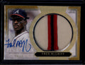 2020 Topps Five Star Jumbo Patch Autographs AJPFM Fred McGriff Patch Auto 8/10