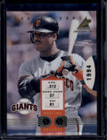 1997 Pinnacle Inside Dueling Dugouts 3 Albert Belle Barry Bonds