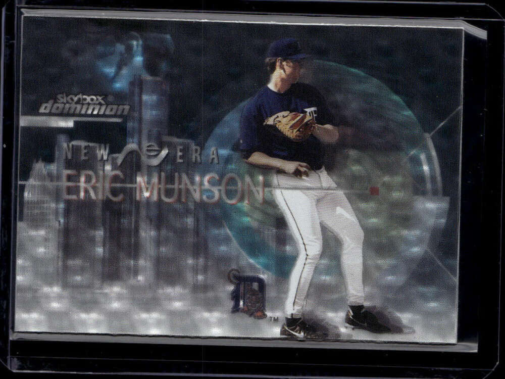 2000 SkyBox Dominion New Era Warp Tek 4 Eric Munson