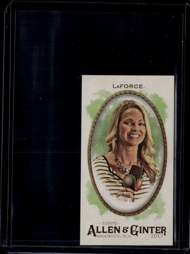 2017 Topps Allen and Ginter Mini Brooklyn Back 67 Allie LaForce 21/25