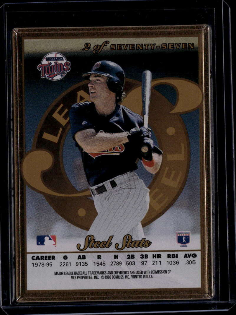 DELETE 175106 1996 Leaf Preferred Steel Gold 2 Paul Molitor