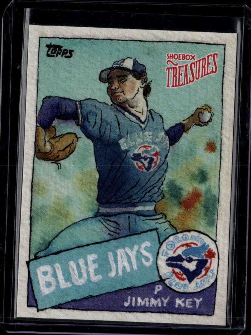2025 Topps Shoebox Treasures Stamp 64 Jimmy Key 63/99