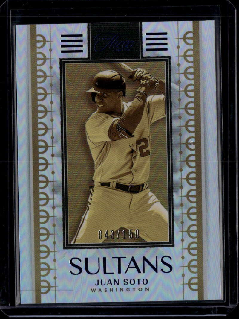 2022 Panini Three and Two Sultans 14 Juan Soto 43/150
