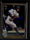 2022 Topps Chrome Ben Baller Gold Refractor 107 Brandon Lowe 36/50