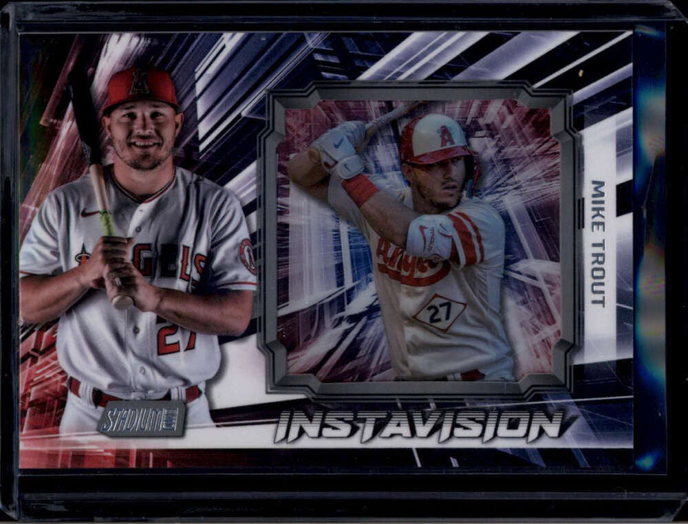 2023 Stadium Club Instavision IVMT Mike Trout