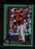 2025 Topps Green Rainbow Foil 101 Nolan Arenado 91/99