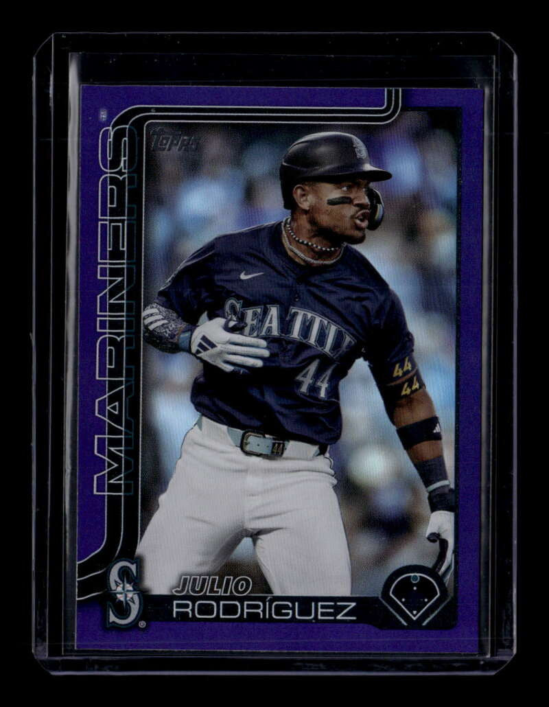 2025 Topps Purple Rainbow Foil 266 Julio Rodriguez 79/250