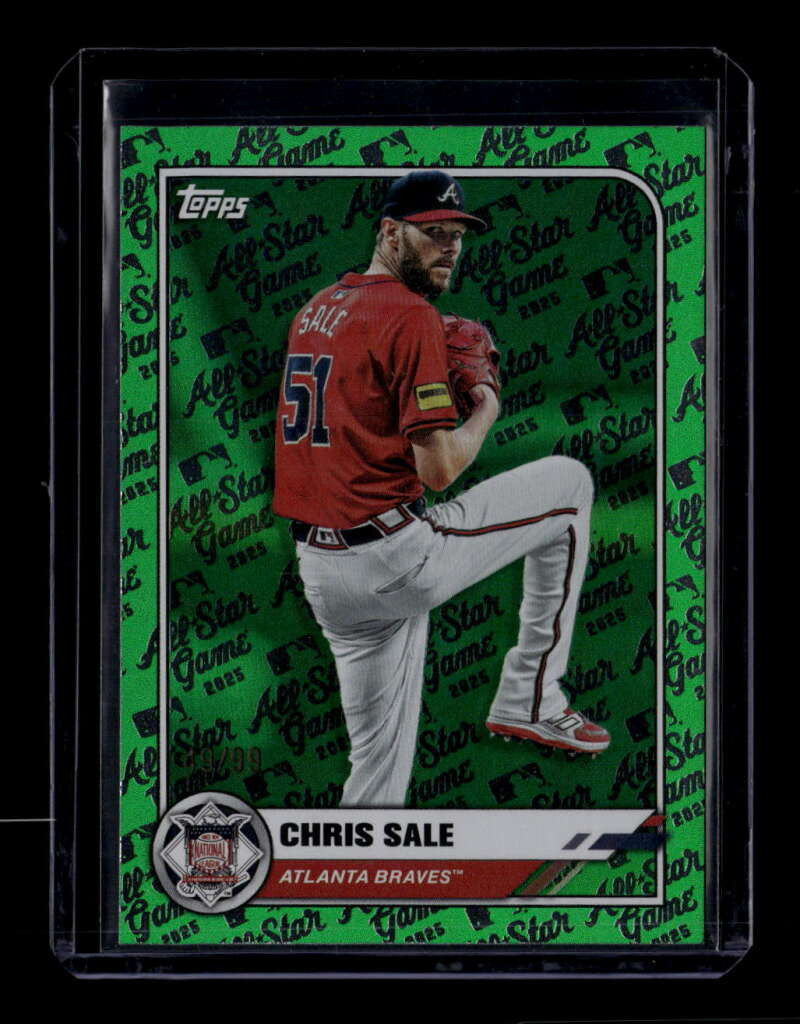 2025 Topps All-Star Game Green Foil 84 Chris Sale 49/99