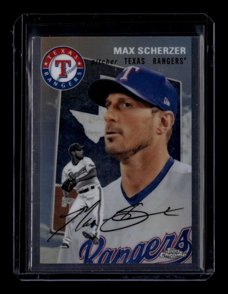 2023 Topps Chrome Platinum Anniversary '54 City Variations 54cv79 Max Scherzer