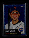 DELETE 175175 2022 Topps Chrome Platinum Toile White Blue Refractor 337 David Wright 64/199