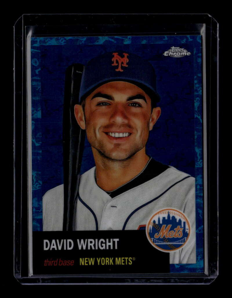 DELETE 175175 2022 Topps Chrome Platinum Toile White Blue Refractor 337 David Wright 64/199