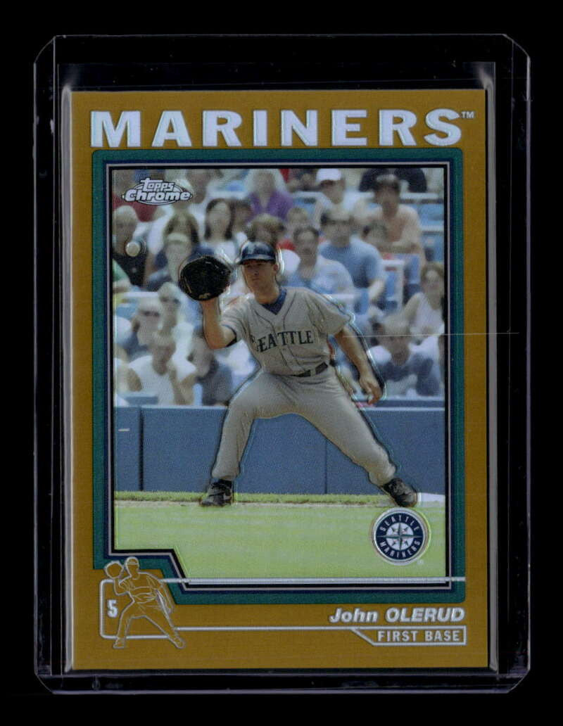 SOLD 175176 2004 Topps Chrome Gold Refractor 324 John Olerud