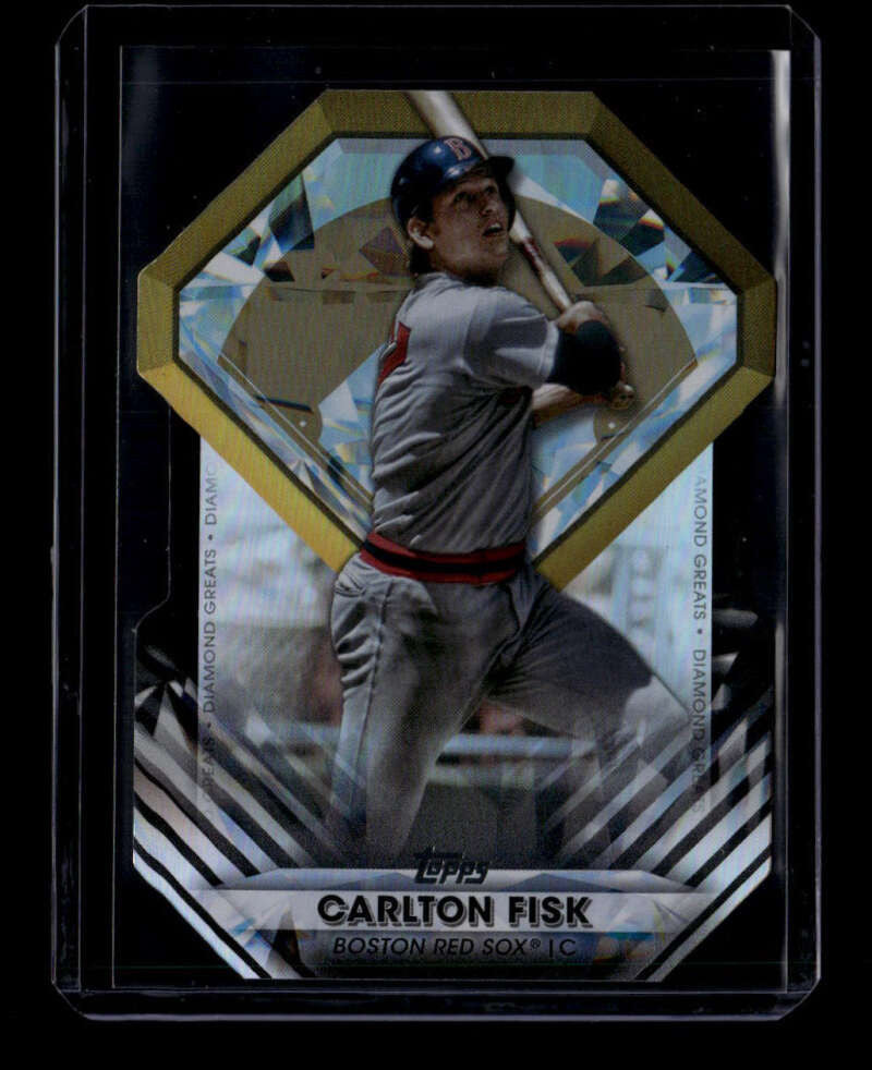2022 Topps Diamond Greats Die Cuts Black dgdc69 Carlton Fisk 193/299