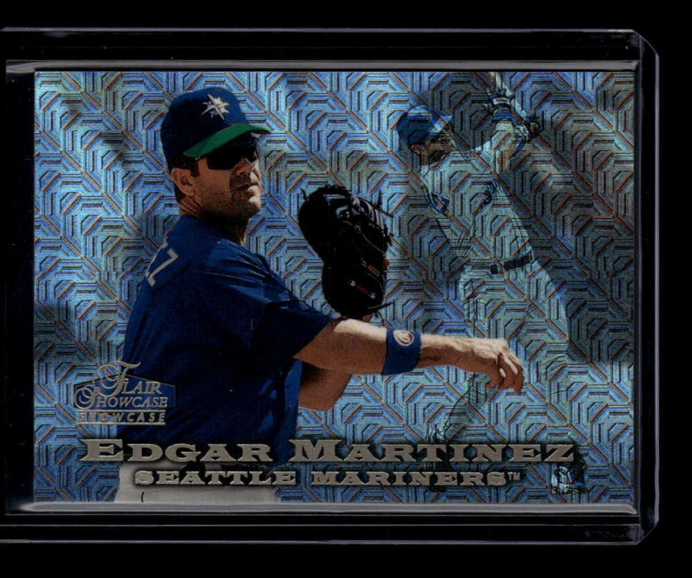 SOLD 175192 1998 Flair Showcase Row 0 103 Edgar Martinez 168/2000