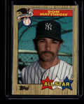 1987 Topps Tiffany 606 Don Mattingly AS TM All-Star Team