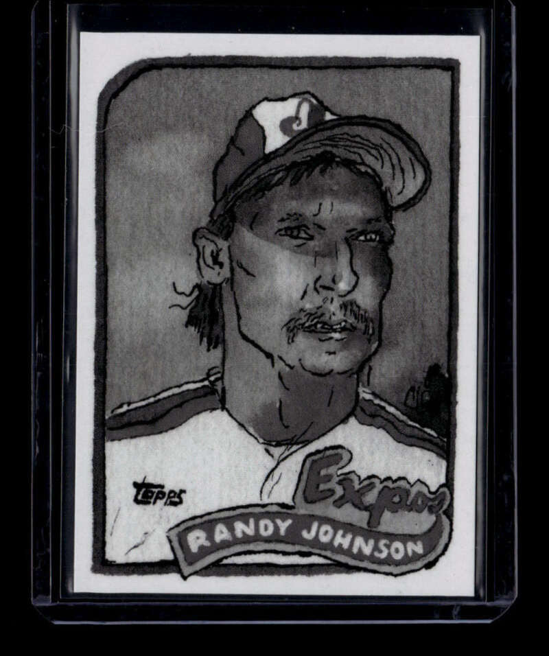 SOLD 175197 2025 Topps Shoebox Treasures Grayscale Filter 16 Randy Johnson 41/75